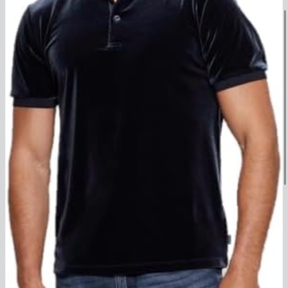 Guess Rio Liquid Velvet Polo NWOT Never worn. Super soft! - Picture 4 of 5